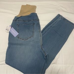 NWT Motherhood Maternity Indigo Blue Skinny Jeans- Size 2x